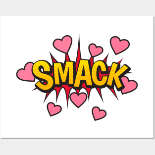 Onomatopoeia Smack Posters and Art